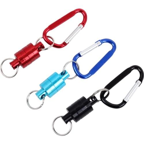 Magnet Buckle Fishing Magnetic Net Quick Release Lanyard Clip Land Connector For Archery Fishing
