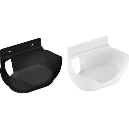 Outlet Wall Mount Holder Tablet Mount Bracket Shelf Stand Audio Case Cord Management for Google Nest Audio