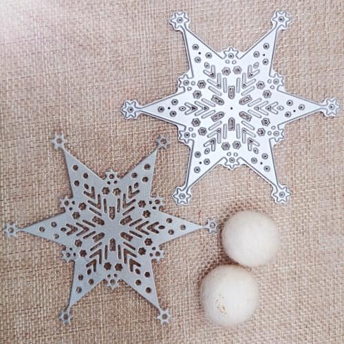 85*95mm hollow star new Metal Cutting Dies Scrapbooking DIY Album Paper Card Craft Embossing stencil Dies