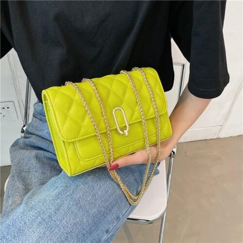 New Chain Flap Shoulder bags for Women Crossboody Bags 2021 Luxury Design Ladies Messenger Handbags Purses Totes High Quality