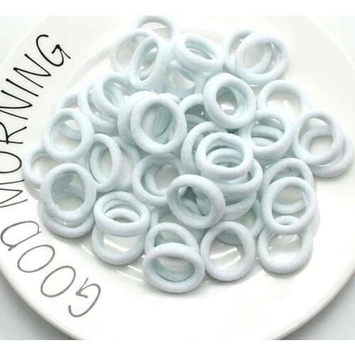 3 CM Black Colorful Scrunchies Coffee Pink Rubber Band Rope Headband Hair Accessories White Tie Gum Elastic Hair Bands For Girl