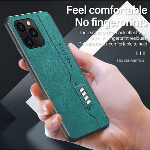 Luxury Cassette Leather Phone Case For iPhone 11 Pro XS Max XR X 8 7 6s 6 Plus Ultra-thin Silicone Protection Cover Coque