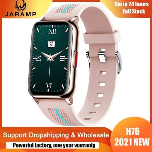 JARAMP Sports Women Smart Watch 2021 Full Touch IP68 Waterproof Smartwatch for Woman Men Heart Rate Monitor For Android and IOS