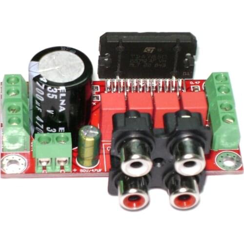 TDA7850 4700UF/35V 4-8 ohms DC12V-14.4V 4 Channel 50W*4 Car Amplifier Board YJ00261