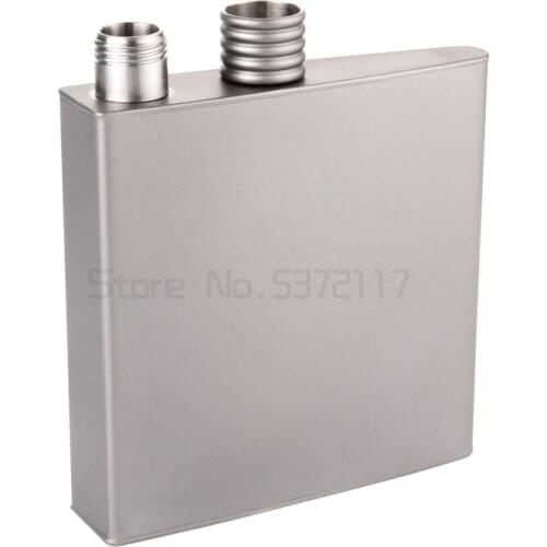 Tiartisan Lightweight Wine Flask 200ml Portable Travel Camping Backpack Alcohol Drink Wine Beer Bottle Ta8602