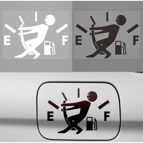 Universal Auto Pull Fuel Tank Car Sticker for toyota auris reno megane 2 focus kia sportage 3 grand vitara kia rio