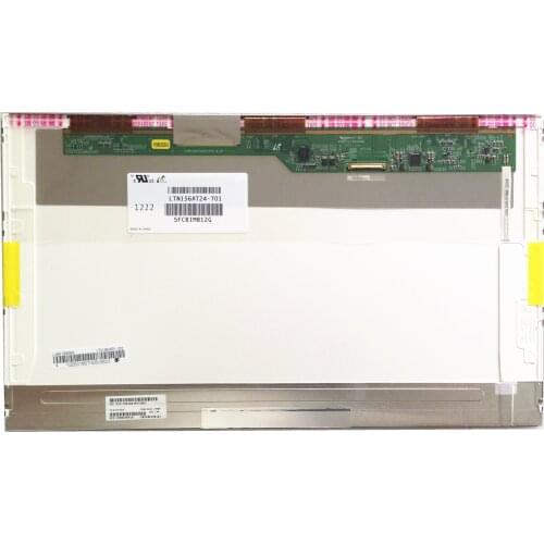 Free Shipping LTN156AT24 LTN156AT17 LTN156AT02 CLAA156WA11A CLAA156WB11A BT156GW02 V.0 Laptop Lcd Screen 1366*768 40 Pins