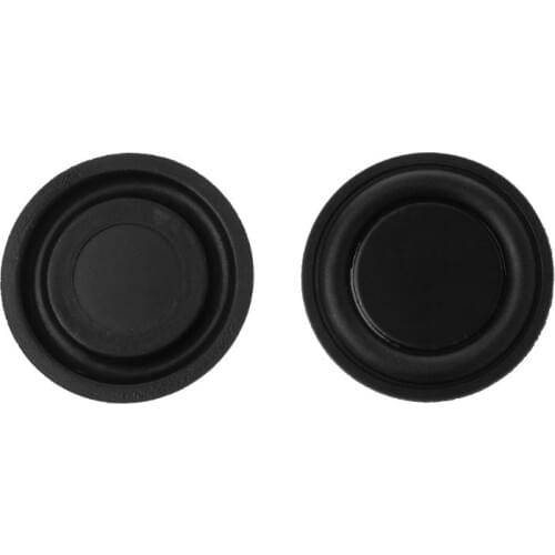 1 Pair 40mm/30mm/45mm/50mm/62mm Passive Radiator Subwoofer Speaker Vibration Membrane Bass Rubber Woofers