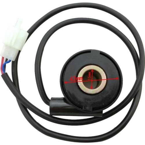 12V Black Digital Universal Motorcycle Odometer Sensor Wire Motorcycle Speed Meter Cable Box Accessory