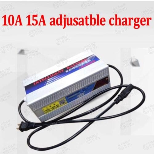 36V 15A 10A charger 15A 10A Adjustable FOR 36v 100ah 43.8V lifepo4 42v lithium li ion Adjustable LTO lead acid smart charger