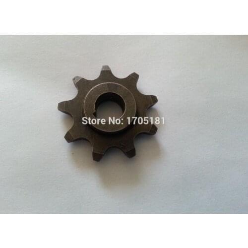 9 Tooth Sprocket teeth Electric Scooter Motor Engine Parts Motor Pinion Gear MY1016Z