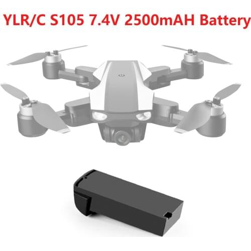 7.4V 2500mAh Battery for RC Remote Control Brushless UAV ESC HD 6K Aerial Photography GPS Automatic Return Folding Drone