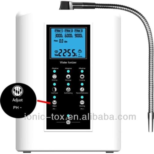 Free to Canada Without Heating Funtion PH can be 4 to 12 Newest High quality alkaline water machines
