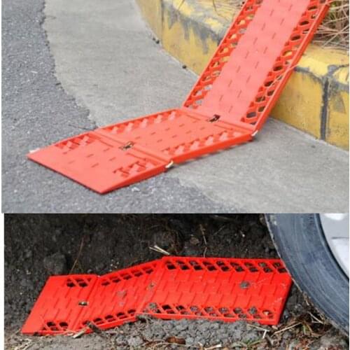 2pcs/set Trucks Snow Chains For Wheels Car Foldable Anti-skid Plat Mud Tires Protection Chain Automobiles Roadway Safety Wh