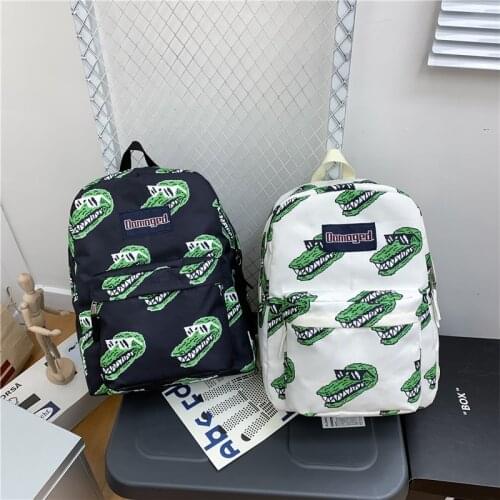 Designer Printed Student Backpack Unisex Fashion Casual Zipper Computer Womens Backpack Large-Capacity Travel Backpacks Men