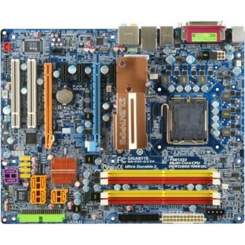 For Gigabyte GA-P35-DS3P Original Used Desktop Motherboard P35-DS3P P35 Socket LGA 775 DDR2 ATX On Sale