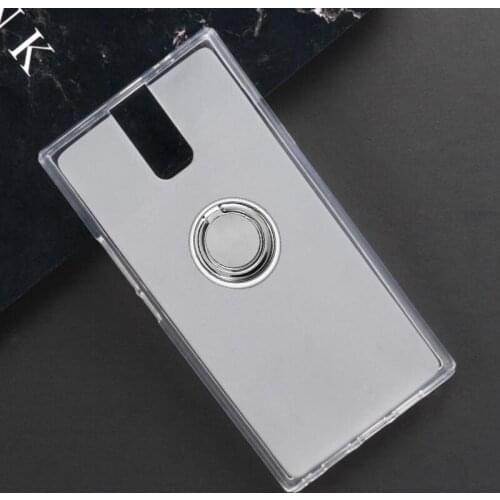 For Oukitel K3 Pro 5.5" Ouk K3Pro OukitelK3 OukitelK3Pro Back Ring Holder Bracket Phone Case Smartphone TPU Soft Silicone Cover