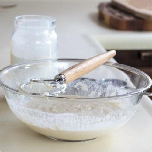 Baking tool danish bread dough whisk 13 inch length