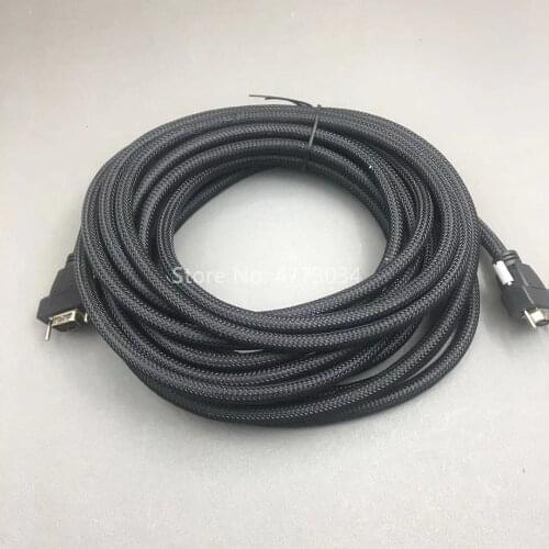 Allwin Human K-jet Gongzheng printer PCI data cable high quality density 14 pins cable 4M 6M VDS cables to USB BYHX board