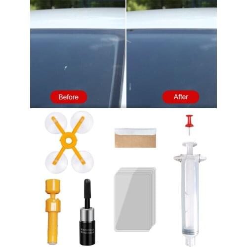 Windshield Repair Kit Auto Windshield Crack Repair Resin Tools
