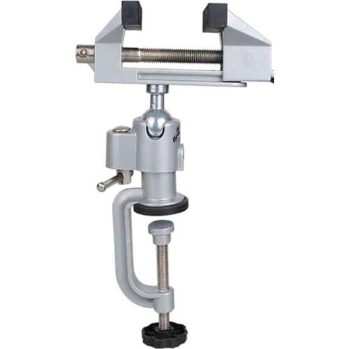 Vise Desk Flat Nose Pliers Aluminium Alloy 0-50mm Mini DIY Household Flat Table Hardware Metalwork Hand Tool