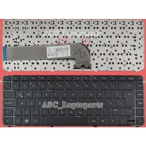 New Latin Spanish Keyboard For HP Pavilion dm4-3000 dm4-3080la dm4-3085la dm4-3095la Series Black Frame Blac