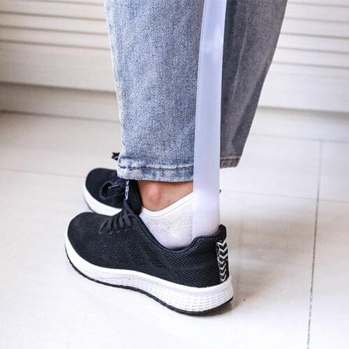 Shoehorn 43.5cm Practical Labor-Saving Professional Shoe Horn Short Shoespooner Tool For Families And Shoe Shop Lazy Shoe Helper