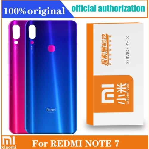 Original Battery Back Cover For Redmi Note 7/Note 7 PRO Battery Back Case For Redmi Note7/Note7 PRO Battery Back Cover Housing
