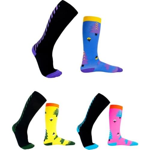 2-10 Years 1 Pair Children Fashion Balance Bike Riding Socks Summer Compression Socks Long Tube Kids Sports Socks For Baby Kids