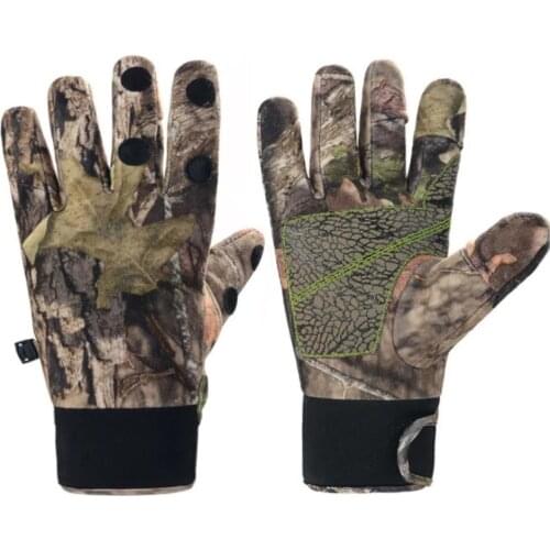 SLR camera gloves autumn and winter warm thickening antiskid touch screen gloves fishing wholesale for men and women