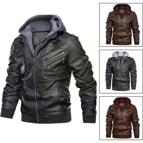 Senza Fretta Mens Biker Jackets