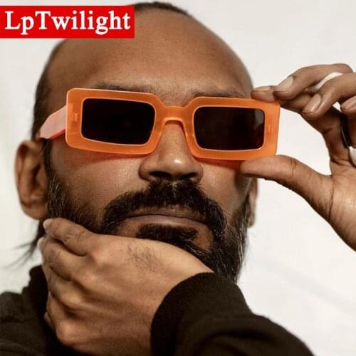 LpTwilight Rectangle Sunglasses Men 2021 Luxury Brand Retro Eyewear for Women/Men Vintage Eyeglasses Women Square Oculos De Sol