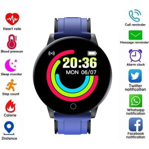 Smart Band Men Women Watch Heart Rate Blood Pressure Sleep Monitor Pedometer Bluetooth-compatible Connection For IOS Android