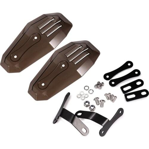 Universal Motorcycle Wind Hand Guard Motocross Protectors Windshield Handguards ATV Dirt Bike HandGuards