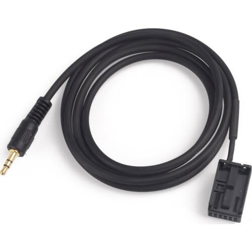 12Pin 3.5mm Jack AUX Adapter Radio Audio Interface Cable MP3 for Phone For BMW E85 E86 Z4 E83 X3