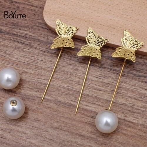 BOYUTE Gold Brooches For Clothes