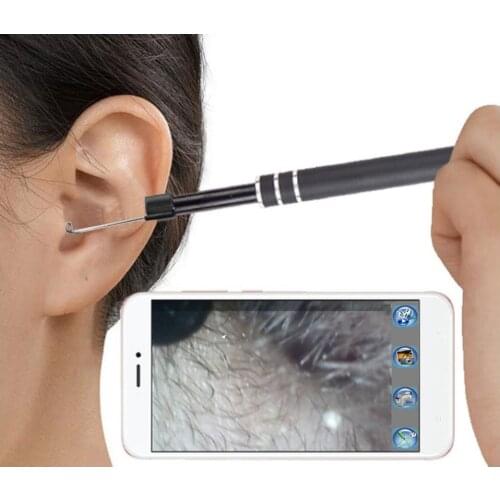 Household 300,000 Display 5.5mm Ear Endoscope Video Medical Safety IP67 Waterproof Camera Easy to Operate Perfect Gifts