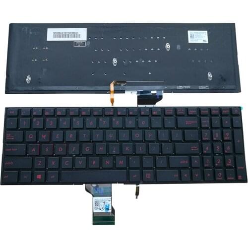 New Keyboard for ASUS ROG G501 G501J G501JW G501V G501VW Q501 Q501L Q501LA US layout with backlit 0KNB0-662MUS00 9Z.N8SBQ.V01