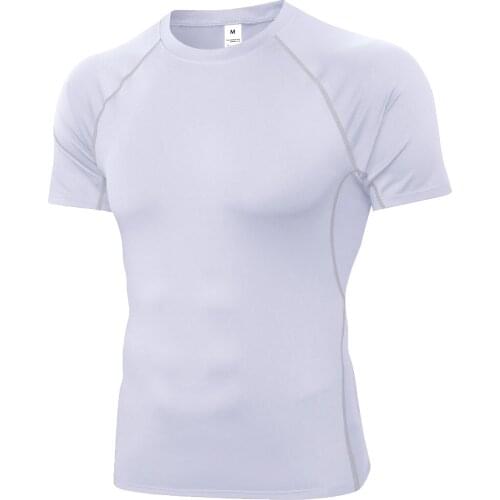 Fonoun Men Sport Running T-Shirt Fitness Quick-drying Breathable Ultra Light F01217
