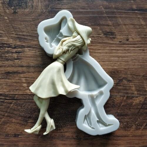 New Princess Skirt Silicone Mould High Heels Sun Hat Tote Chocolate Fondant Mould DIY