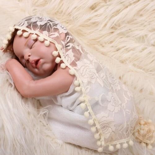 Props Baby Photo Blanket Wraps Organic Cotton Wrap Soft Infant Newborn cocoon Photo Wraps Cloth Accessories Blanket 2021 Autumn