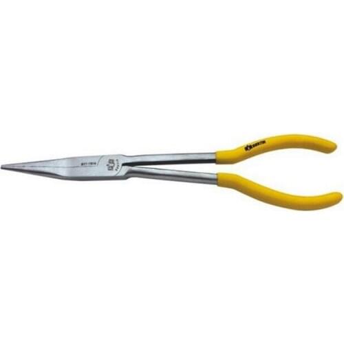 BESTIR taiwan original USA type 11" 20degree long bent nose plier high carbon steel,NO.10614 wholesale and retail freeshipping