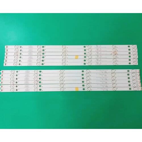 LED Backlight strip 12 lamp For 0Y55D12L 0Y55D12R-ZC21FG-01 04 303WY550031 303WY550032 LE55F88S-UD LED-55U760 LE55P01 LS546PU1L0