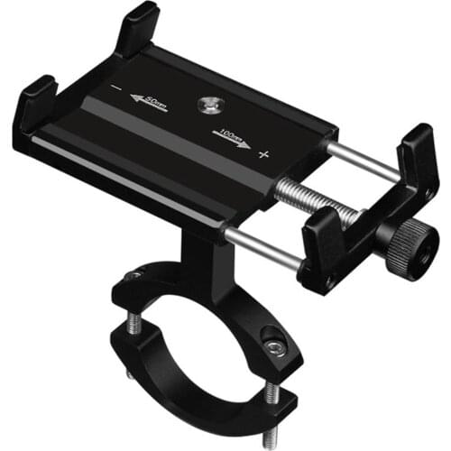 Bicycle Phone Holder Aluminum Alloy Phone Holder for KUGOO S1 and KUGOO S1 Pro Folding Electric Scooter Bicycle