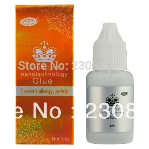 Factory strong & long lasting lower odor eyelash extension glue from korea with free shipping
