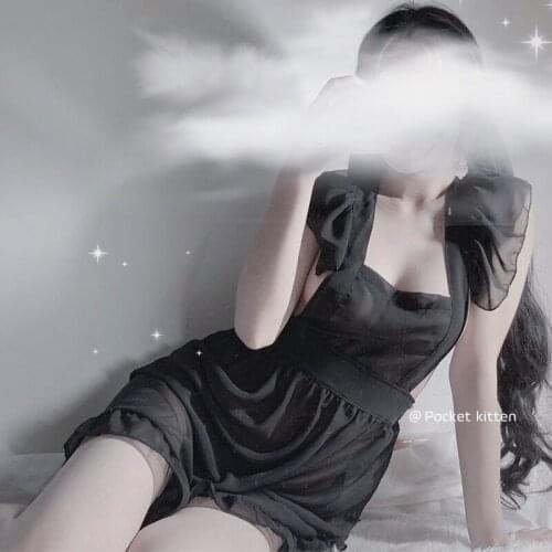 Womens Summer Nightgowns Bamboo Cotton Stretchy Loose Breathable Comfortable Night Shirts Strap Dress