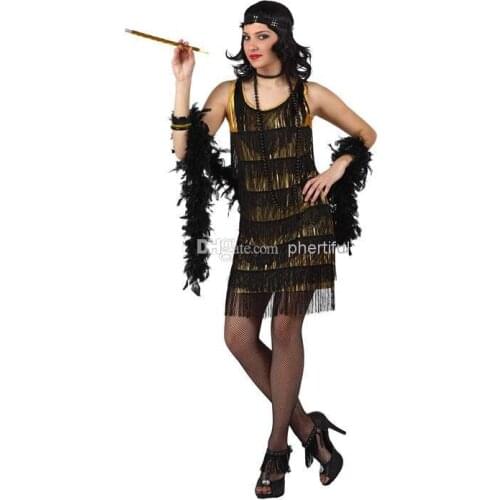 Wholesale -2016 Hot Sale New Fashion Sexy Style Carnival Costume Cosplay Party Clothing for Women Sexy Dancer Lint Black Skirt