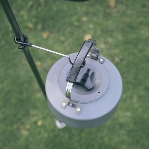 1pcs Aluminum Alloy Outdoor Portable Tent Lamp Holder Hook Camping Hunting Lantern Fishing Lantern Hanger