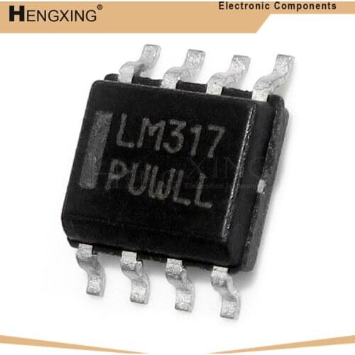 10piece LM317LMX LM317LM LM317 LM317LDR2G LM317DR2G LM317DR SOP-8 In Stock