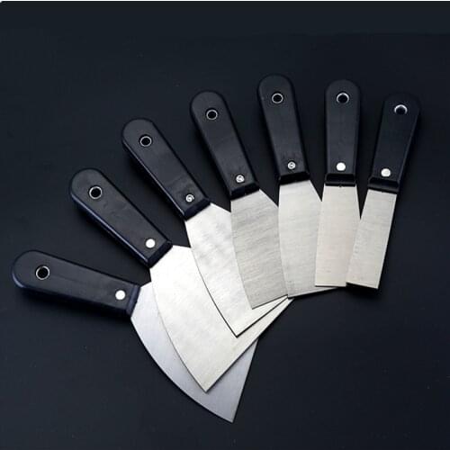 4pcs/lot Hand Construction Tools Stainless steel 2" 3" 4" 5'' Putty Knife Scraper Blade Shovel Wall Plastering Knife Hand Tools